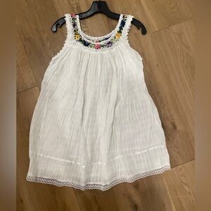 Nantu tamia traditional Inca style gauze crochet top one size